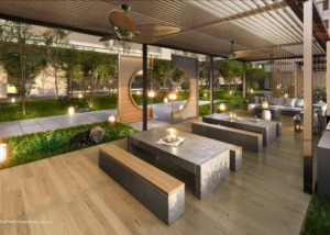 Garden Dining & BBQ @ D'Erica Residences 3 Garden Dining & BBQ