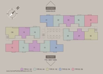 D'Terra Residences Layout Plan