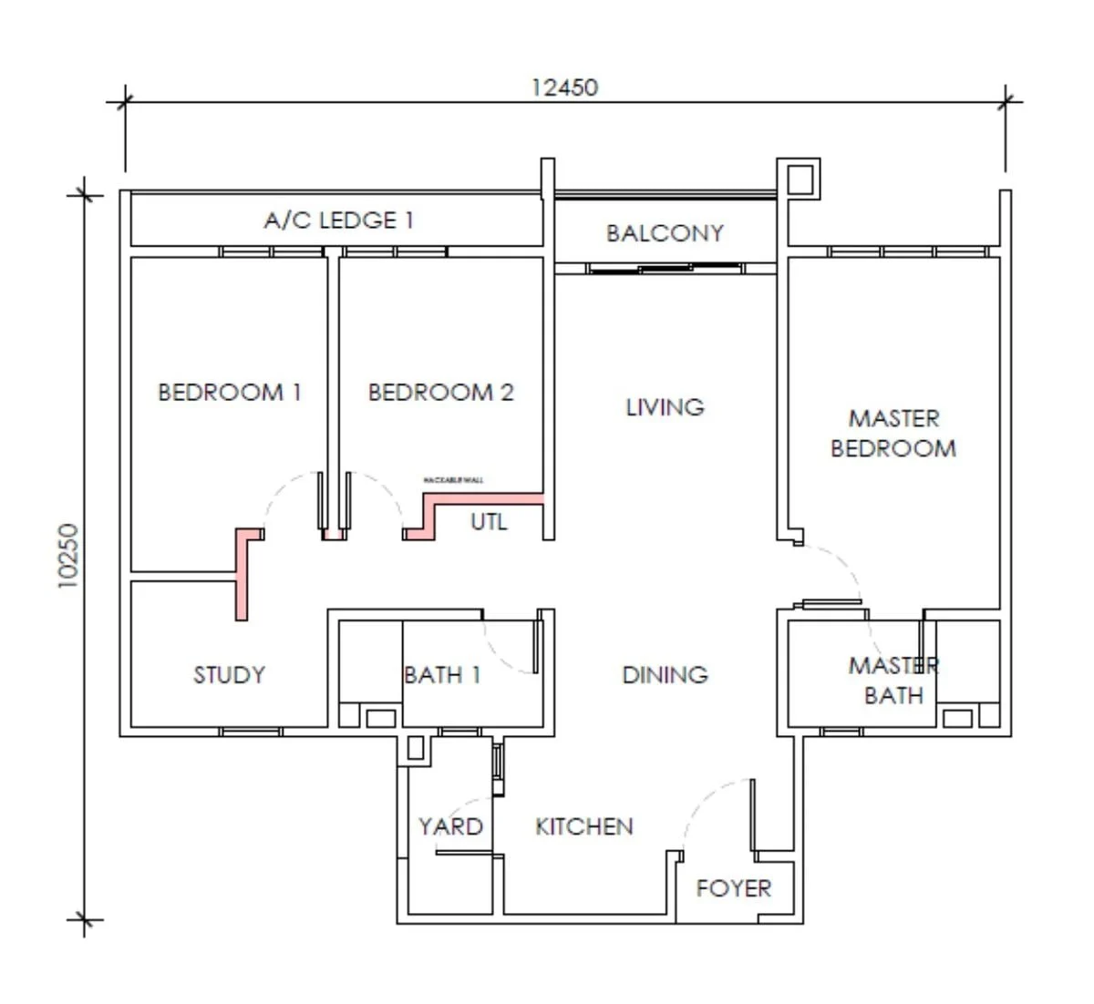 Type A1 @ D'Tessera Residence