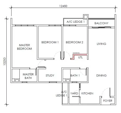 Type A3 @ D'Tessera Residence