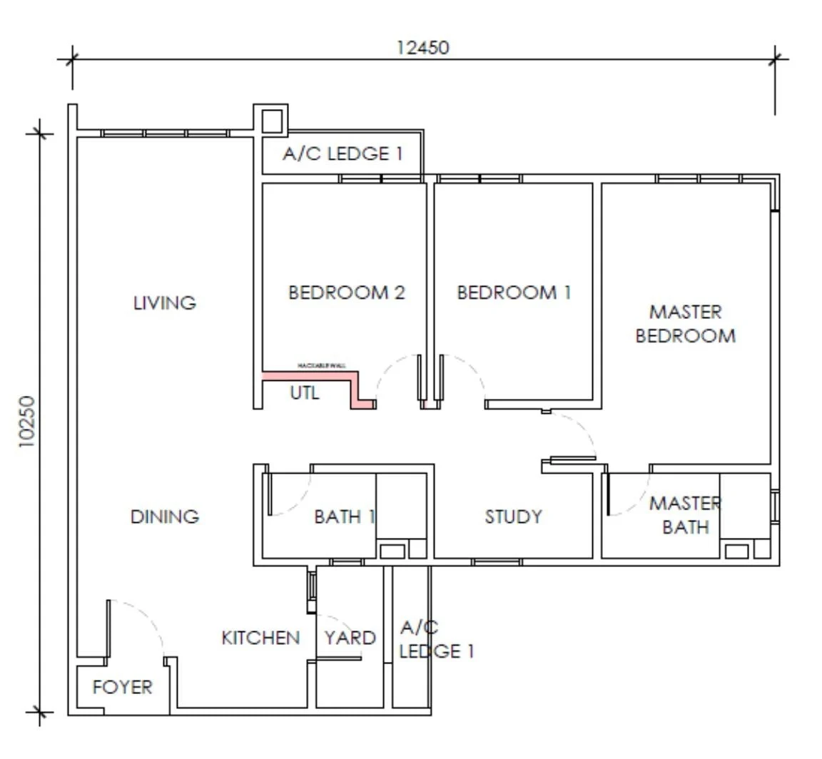 Type A5 @ D'Tessera Residence