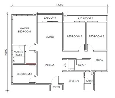 Type B1 @ D'Tessera Residence