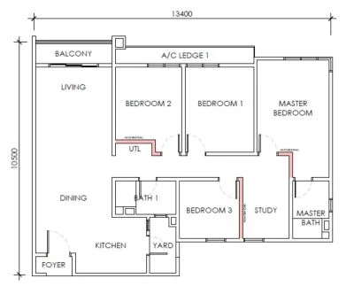 Type B3 @ D'Tessera Residence
