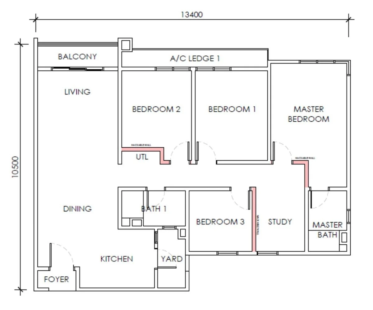 Type B3 @ D'Tessera Residence
