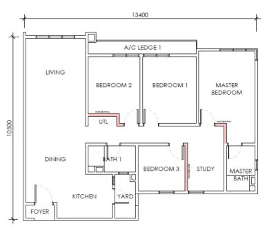 Type B4 @ D'Tessera Residence