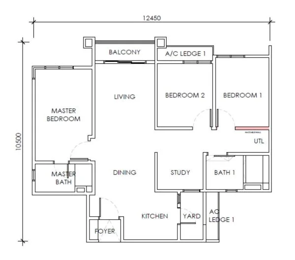 Type C1 @ D'Tessera Residence
