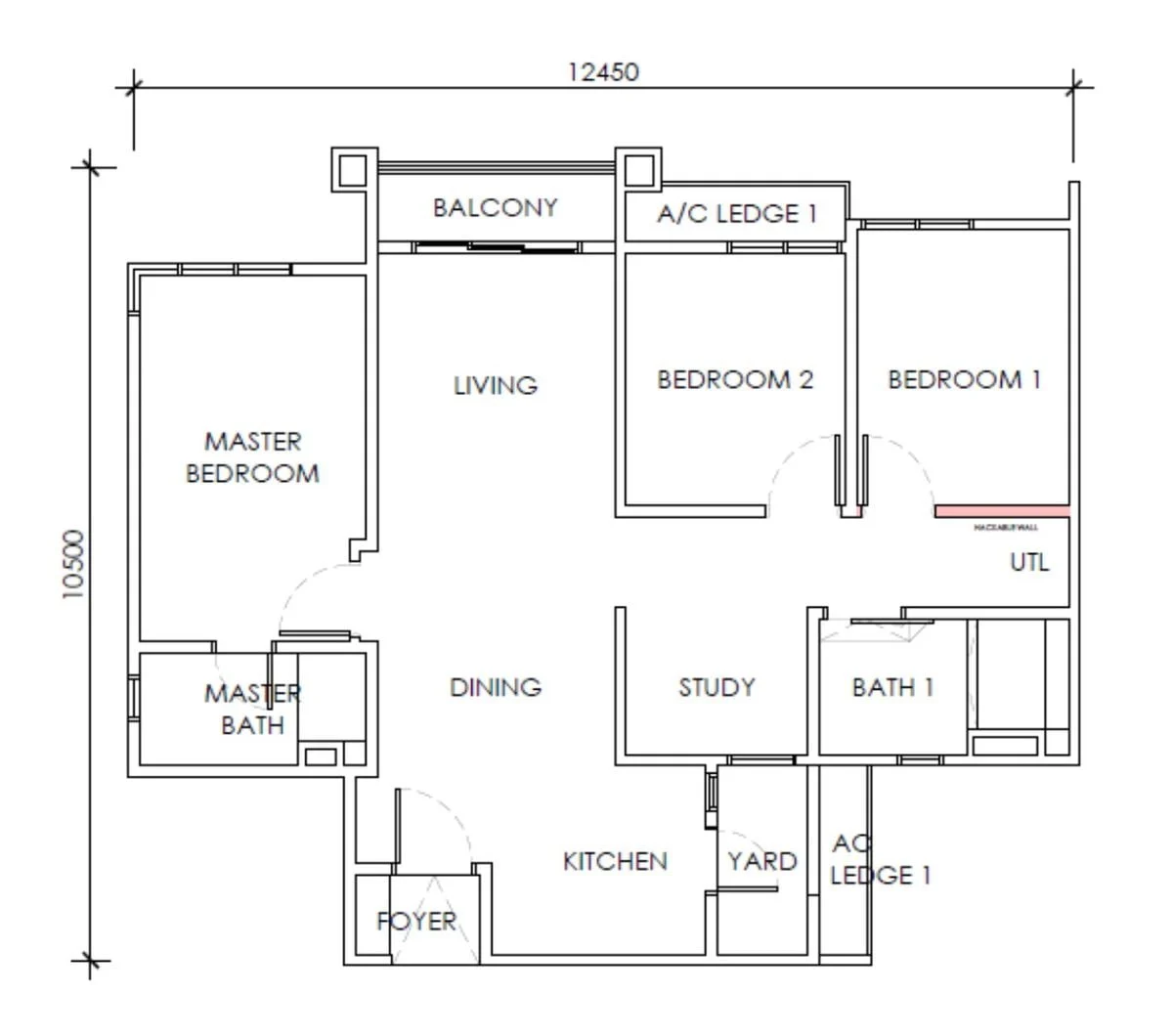 Type C1 @ D'Tessera Residence