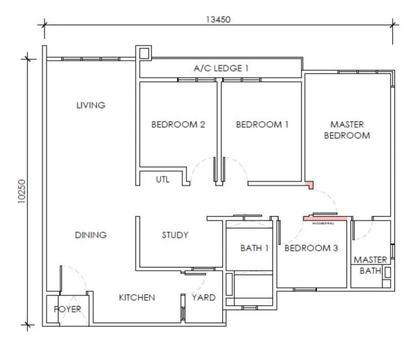 Type D2 @ D'Tessera Residence