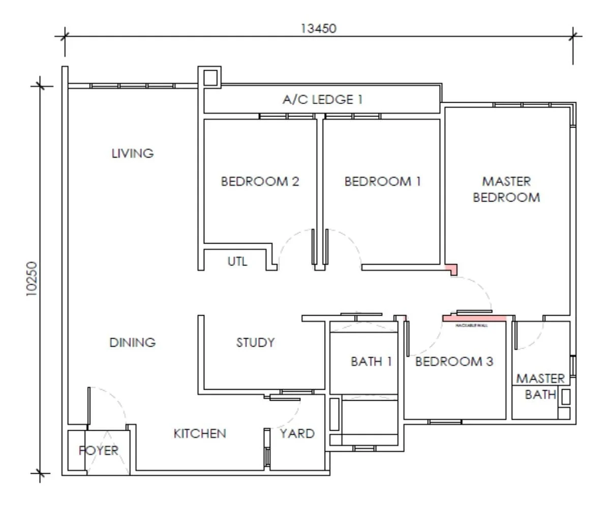 Type D2 @ D'Tessera Residence
